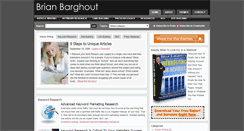 Desktop Screenshot of brianbarghout.com